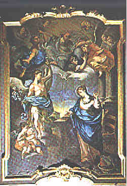 Fontana: Altare maggiore Pala