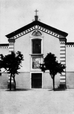Foto 8: Facciata della Chiesa prima del 1957