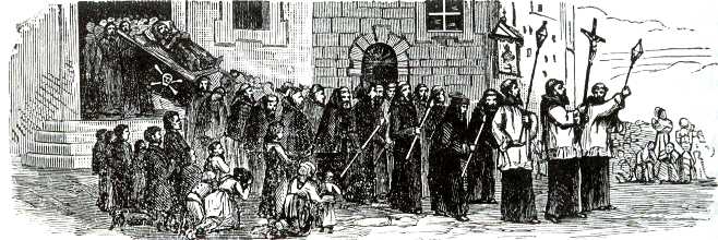 Stampa del funerale di p. Carlo