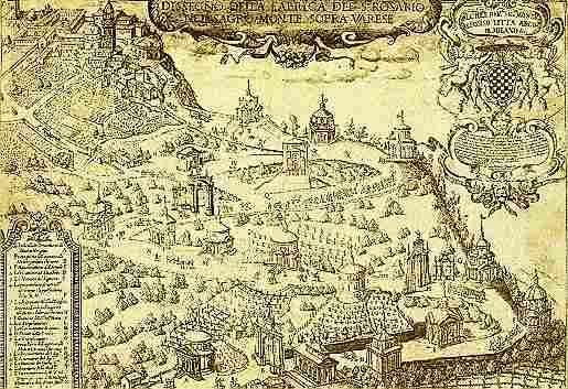 Mappa delle cappelle